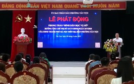 Phường Tây Tựu phát động phong trào “Bình dân học vụ số” và triển khai Chỉ thị số 11/CT-UBND ngày 24/7/2025 của UBND thành phố Hà Nội