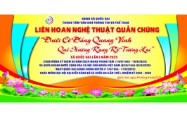 Chương trình Liên hoan nghệ thuật quần chúng xã Quốc Oai lần thứ I – năm 2025