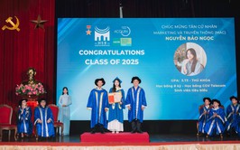 Nguyễn Bảo Ngọc: Cựu học sinh trường THPT Ứng Hoà A - Thủ khoa tốt nghiệp Đại học năm 2025