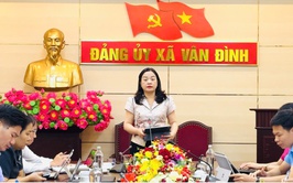 BAN CHỈ ĐẠO THỰC HIỆN NGHỊ QUYẾT SỐ 57 XÃ VÂN ĐÌNH TRIỂN KHAI KẾ HOẠCH THÁNG 8