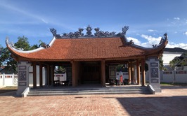 Lễ Gắn biển công trình di tích đình Phú Thứ, xã Ba Vì 