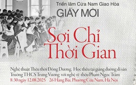SỢI CHỈ THỜI GIAN - 
Sự kiện nghệ thuật cộng đồng
LỚP HỌC THÊU ĐỒNG KHÁNH - TRƯNG VƯƠNG
