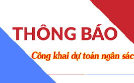CÔNG BỐ CÔNG KHAI DỰ TOÁN NGÂN SÁCH XÃ BÁT TRÀNG NĂM 2025
