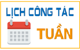 Lịch công tác tuần thứ 33
