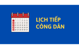 Lịch tiếp công dân Quý III/2025 của Lãnh đạo UBND xã