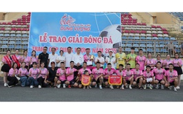 Chung kết, bế mạc và trao giải bóng đá tranh Cup Dung Vượng 2025.