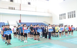 Sôi nổi Giải cầu lông xã Quang Minh chào mừng 80 năm Quốc khánh 2/9