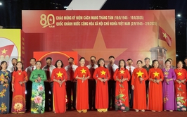 Cầu Giấy: Sôi nổi chương trình văn nghệ chào mừng 80 năm Quốc khánh 2/9