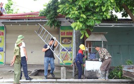 Xã Quang Minh quyết liệt lập lại trật tự đô thị, giữ gìn vệ sinh môi trường