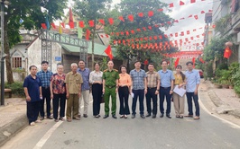 Tích cực hưởng ứng cuộc thi “ giữ gìn thôn, tổ dân phố sáng –xanh-sạch-đẹp-an toàn-thông minh”