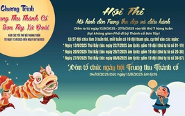Những thông tin cần biết khi tham gia chương trình Trung thu Thành cổ 2025