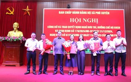 Hội nghị công bố và trao quyết định nghỉ hưu trí, hưởng chế độ BHXH và Nghị định số 178/NĐ – CP ngày 31/12/2024, Nghị định số 67/NĐ – CP ngày 15/3/2025 của Chính phủ.