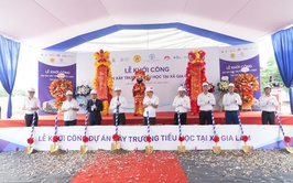 Lễ khởi công Dự án xây dựng Trường Tiểu học tại xã Gia Lâm