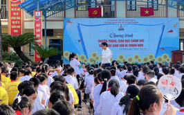 Trường THCS Đan Phượng truyền thông giáo dục chăm sóc sức khỏe sinh sản cho vị thành niên, thanh niên.