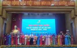 Hội Liên hiệp Phụ nữ phường Tây Hồ tổ chức thành công Đại hội lần thứ I, nhiệm kỳ 2025-2030