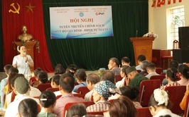 UBND xã Thư Lâm phối hợp BHXH cơ sở Đông Anh thành phố Hà Nội và Công ty Bảo hiểm PVI Tràng An tổ chức hội nghị tuyên truyền chính sách BHXH, BHYT, BHTN