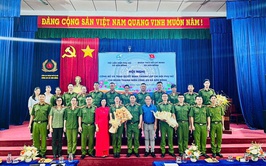 Công bố Quyết định thành lập và ra mắt Chi hội Phụ nữ, Chi đoàn Thanh niên Công an xã Sơn Đồng