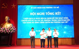 Tây Hồ: Tiên phong trong hành trình chuyển đổi số