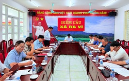 XÃ BA VÌ TRIỂN KHAI PHONG TRÀO THI ĐUA 