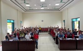 Quang Minh tổ chức hội nghị lấy ý kiến nhân dân về phương án sử dụng trụ sở cũ