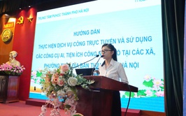 Sơn Tây hướng dẫn, hỗ trợ sử dụng các nền tảng số trong thực hiện dịch vụ công trực tuyến.