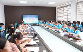    Hội LHPN xã Gia Lâm tổ chức hội nghị lấy ý kiến đóng góp vào dự thảo văn kiện trình Đại hội đại biểu Phụ nữ thành phố Hà Nội lần thứ XVII, nhiệm kỳ 2025-2030