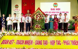 Đại hội đại biểu Hội Nông dân xã Ứng Hoà thành công tốt đẹp