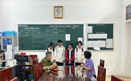 Công an phường Bồ Đề triển khai cao điểm tuyên truyền, kiểm tra, xử vi phạm quy định về trật tự an toàn giao thông