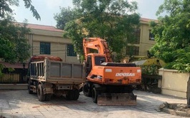 Công an xã Trung Giã kịp thời ngăn chặn hai vụ khai thác đất trái phép
