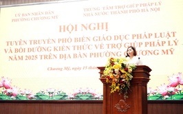 Chương Mỹ tuyên truyền, phổ biến pháp luật và bồi dưỡng kiến thức về trợ giúp pháp lý năm 2025