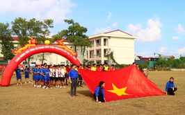 Khai mạc giải bóng đá thôn Trần Phú lần thứ 19 năm 2025