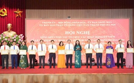 Sơn Tây  vinh dự nhận Bằng khen của TP Hà Nội vì có thành tích trong tổ chức các hoạt động kỷ niệm sự kiện A80
