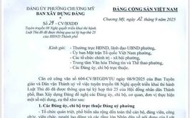 08 Nghị quyết triển khai thi hành Luật thủ đô đã được thông qua tại kỳ họp thứ 25 của Hội đồng nhân dân thành phố