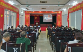 Trên 120 đại biểu phường Kiến Hưng tham dự trực tuyến Hội nghị toàn quốc quán triệt, triển khai thực hiện Nghị quyết số 59, 70, 71, 72 của Bộ Chính trị