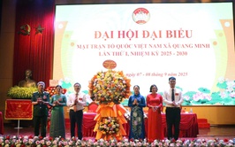 Đại hội đại biểu MTTQ xã Quang Minh nhiệm kỳ 2025-2030 thành công tốt đẹp