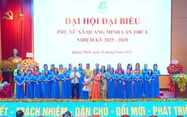 Khơi dậy tinh thần đoàn kết, khát vọng vươn lên để phụ nữ Quang Minh vững bước vào kỷ nguyên mới