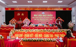 ĐẠI HỘI MẶT TRẬN TỔ QUỐC VIỆT NAM XÃ BA VÌ THÀNH CÔNG TỐT ĐẸP