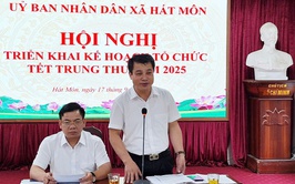 UBND xã triển khai kế hoạch Tổ chức Tết Trung thu cho trẻ em trên địa bàn xã năm 2025