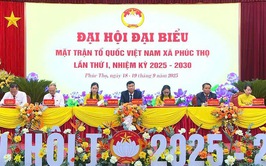 Phiên thứ Nhất Đại hội đại biểu Mặt trận Tổ quốc Việt Nam xã Phúc Thọ lần thứ Nhất, nhiệm kỳ 2025 – 2030 thành công tốt đẹp