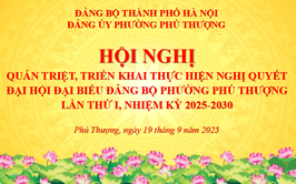 Phường Phú Thượng: phấn đấu giảm 20 - 30% bụi mịn so với công bố hằng năm
