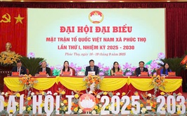 Khí thế đoàn kết, niềm tin mới từ Đại hội đại biểu MTTQ Việt Nam xã Phúc Thọ nhiệm kỳ 2025–2030