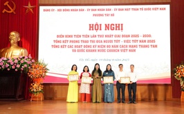 Thi đua, khen thưởng là động lực xây dựng phường Tây Hồ ngày càng phát triển