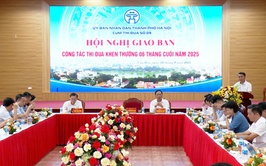 CỤM THI ĐUA SỐ 09 THÀNH PHỐ HÀ NỘI GIAO BAN CÔNG TÁC THI ĐUA, KHEN THƯỞNG 6 THÁNG CUỐI NĂM 2025.