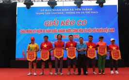 Xã Tiến Thắng khai mạc giải Kéo co chào mừng Quốc khánh 2/9