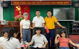 Tình nguyện viên xã An Khánh hiến được 474 đơn vị máu