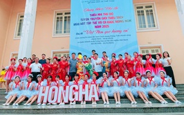 Đội thiếu nhi phường Hồng Hà đạt giải Nhì Chung khảo Hội thi “Thiếu nhi Thủ đô tuyên truyền sách; Múa hát tập thể và Ca khúc măng non” năm 2025