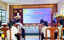 Triển khai nhiệm vụ năm học 2025-2026 cấp học Mầm non