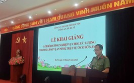 CÔNG AN XÃ BA VÌ TỔ CHỨC TẬP HUẤN NGHIỆP VỤ CHO LỰC LƯỢNG THAM GIA BẢO VỆ AN NINH, TRẬT TỰ CƠ SỞ NĂM 2025