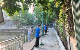 Đoàn TNCS HCM xã Hoài Đức phát động phong trào “Ngày thứ Bảy – Chủ nhật xanh”