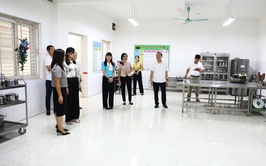 Thường trực HĐND xã Sơn Đồng tổ chức đoàn khảo sát cơ sở vật chất trường học trên địa bàn